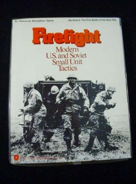 SPI Tray 1976 – FIREFIGHT – Modern U.S. and Soviet Small Unit Tactics game (PUN)