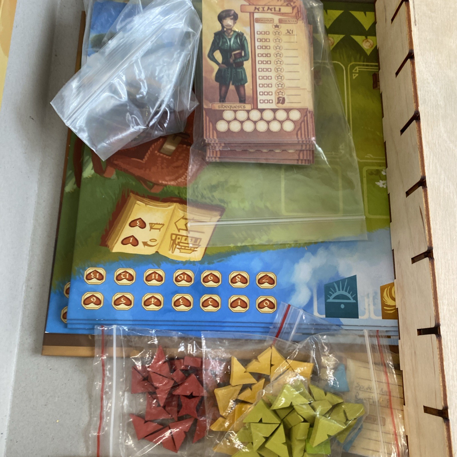 Near and Far Board Game w/ Amber Mines Expansion – Red Raven Games – Complete
