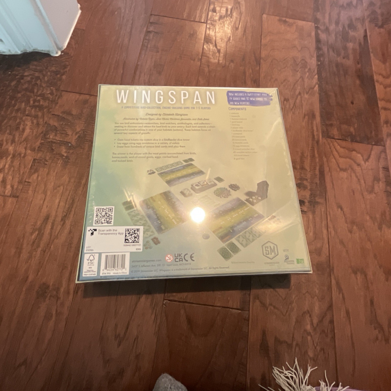 Stonemaier Games Wingspan Birds Board Game 1+ Players Competitive SWP01