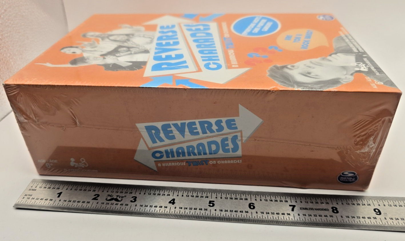 Spin Master Original Reverse Charades Card Game Party Game New Sealed