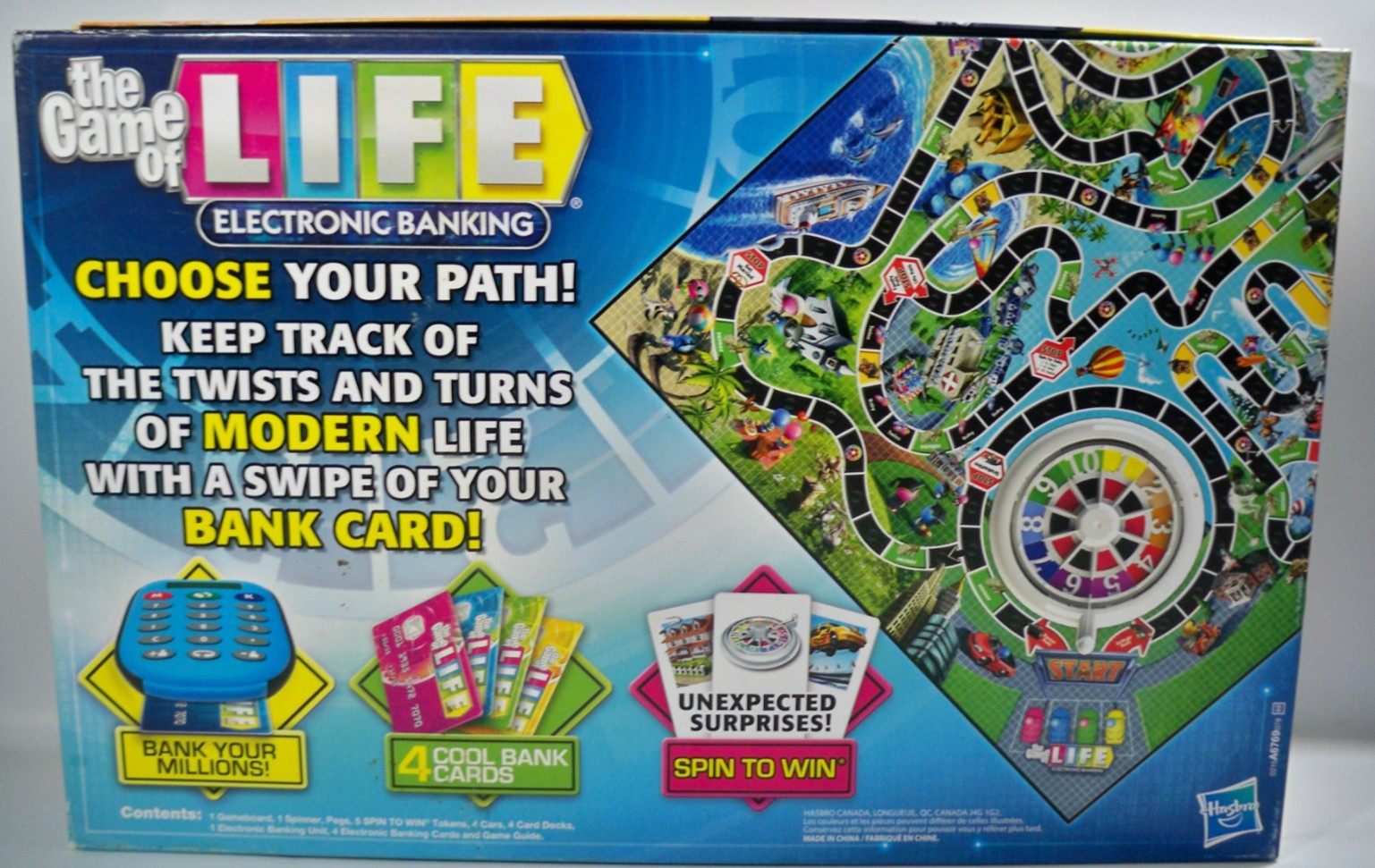 Game Of Life Electronic Banking Edition Hasbro 2013 Works Missing 1 Pink Peg