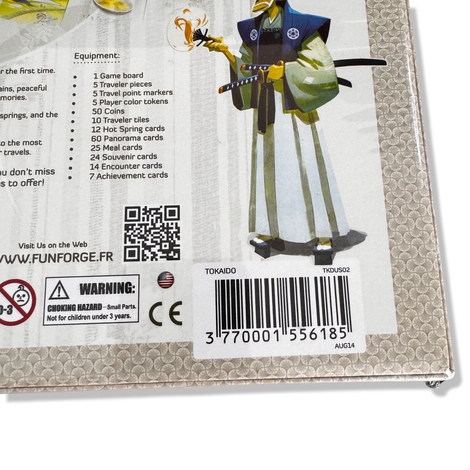 Tokaido FUN FORGE Board Game 1st Edition 2014 Antoine Bauza Naiade Sealed
