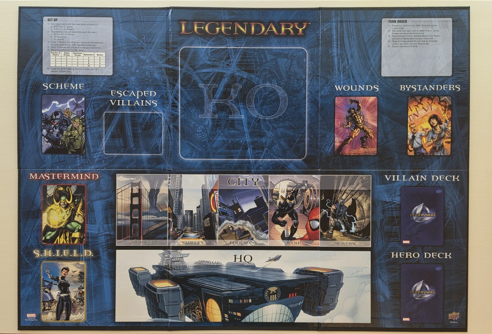 Legendary: A Marvel Deck Building Game – 2012 – Upper Deck Entertainment