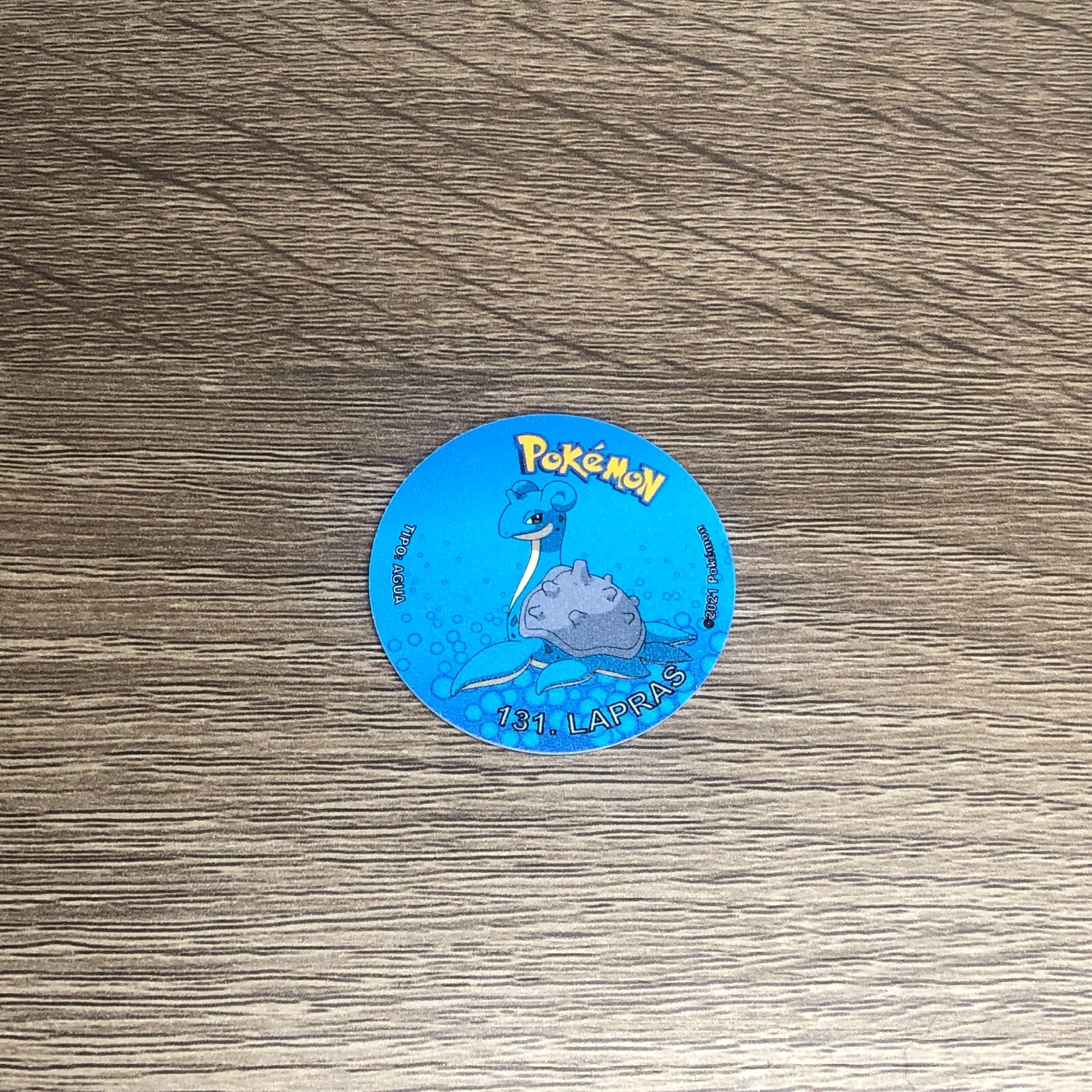 Pokemon Pogs Lapras Tazos Sabritas Taps Nintendo Mexico Variant 2021 Collection