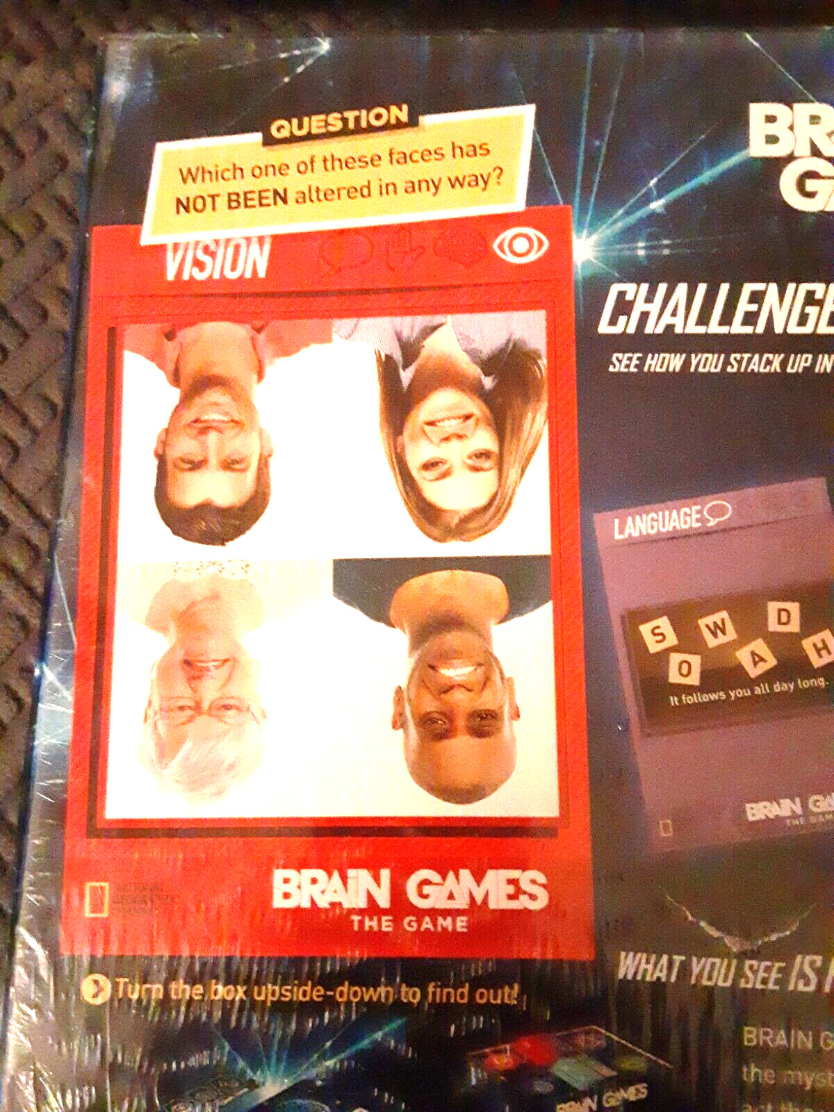 Brain Games National Geographic Channel Complete Board Game Family Education NOS