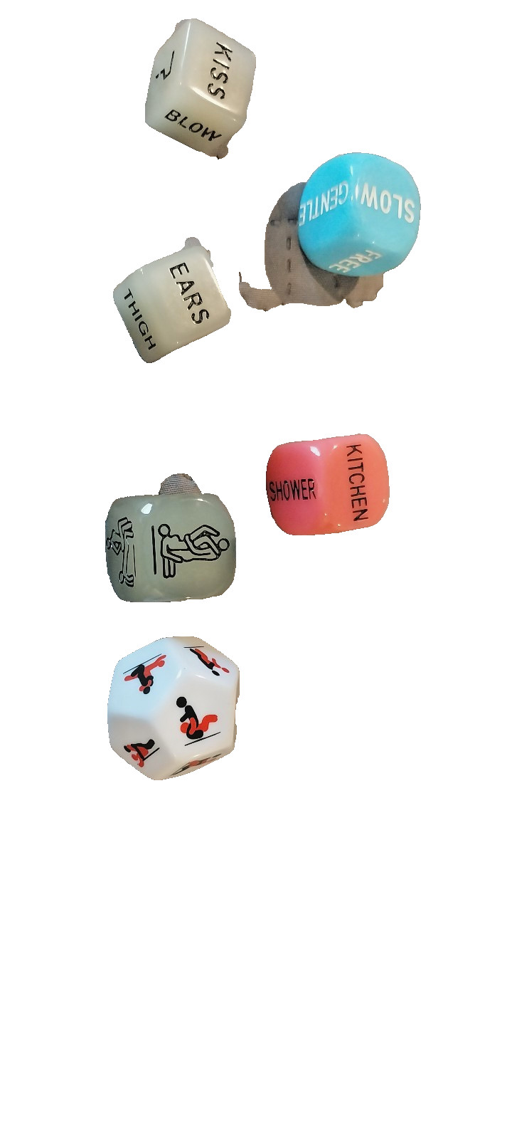 Sex Position Dice, Roll for Adult Date Night, or Spice up the Night Life – NEW