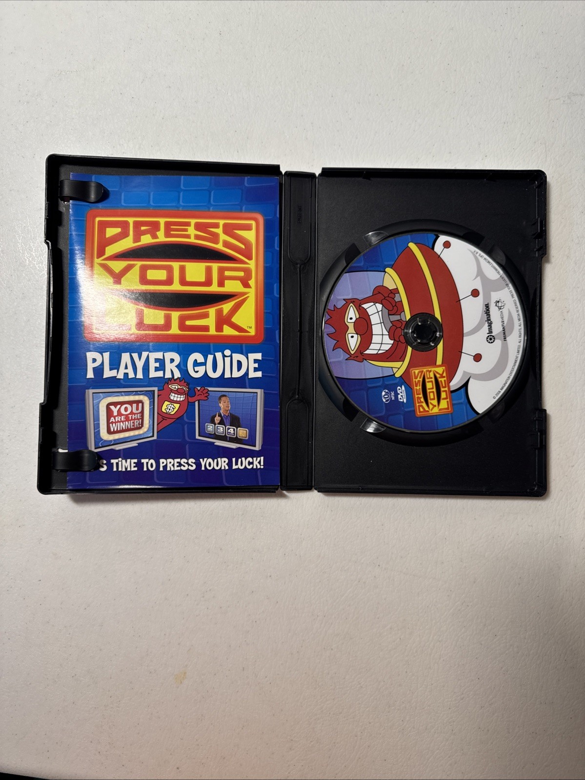 Press Your Luck Interactive DVD Game By Imagination Whammy No Whammies GOOD