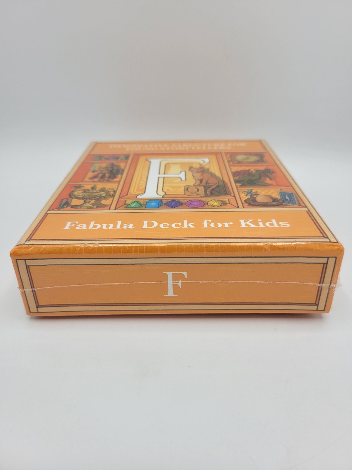 Fabula Deck for Kids, Book + 34 Cards + Die, Educational Tool for Young Writers