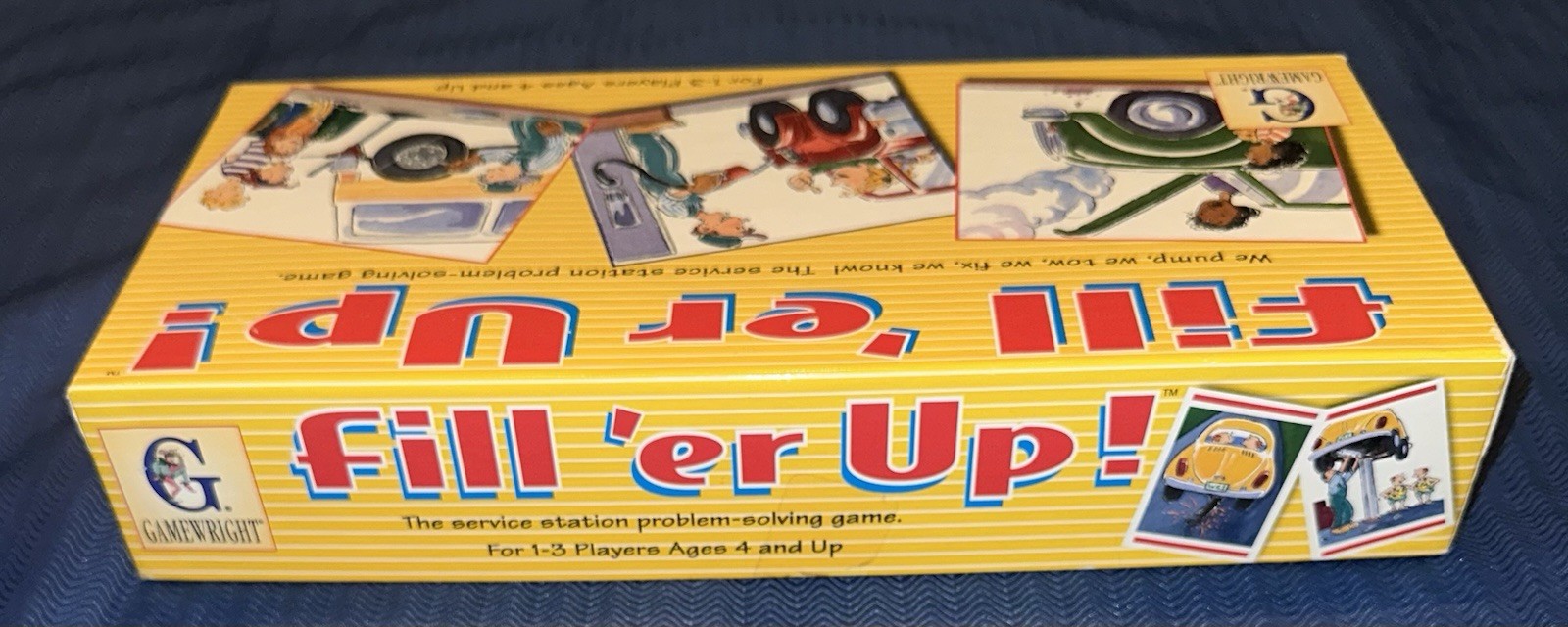 Gamewright Fill Er Up Game Service Station Problem Solving Ages 4+ COMPLETE