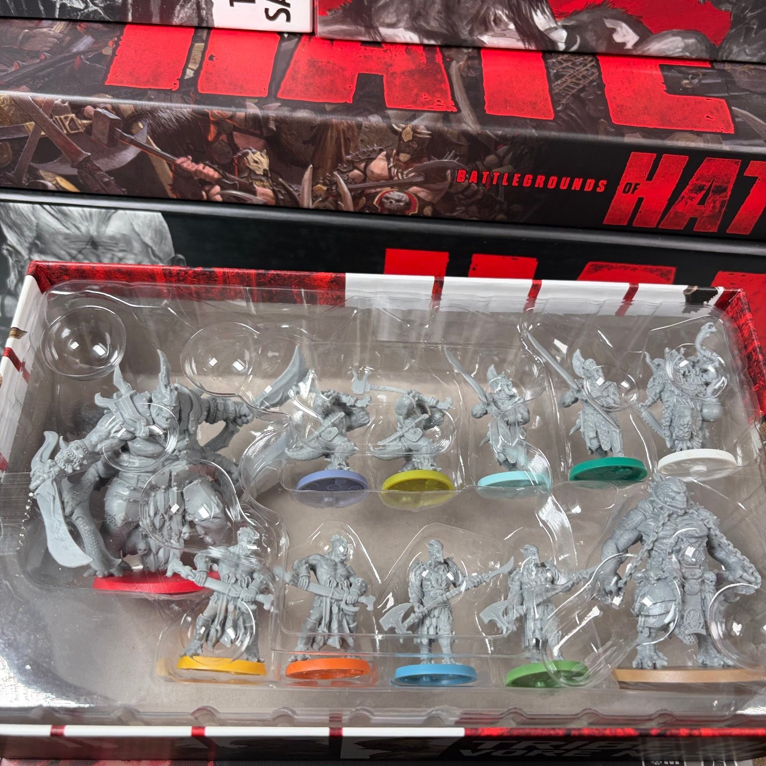 HATE Kickstarter Exclusive Board Game Tyrant Pledge Adrian Smith w/ 5 Expansions