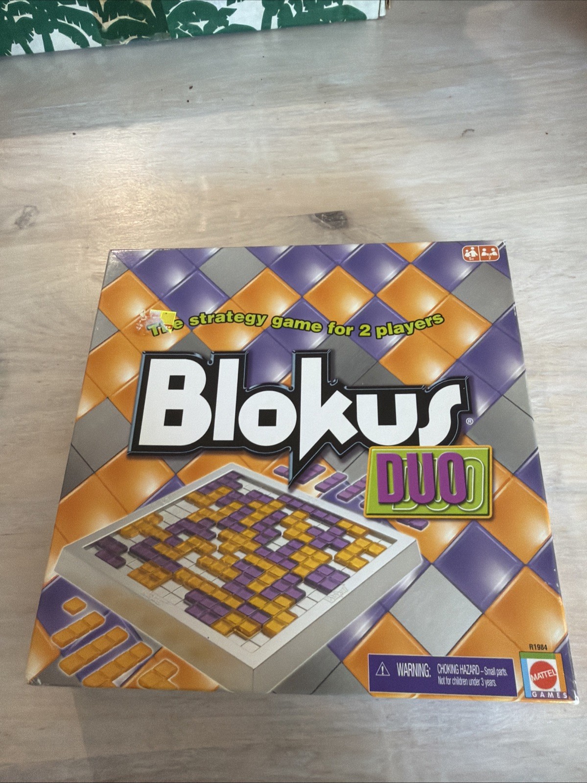 Blokus Duo Strategy Game Mattel Vintage New In Box