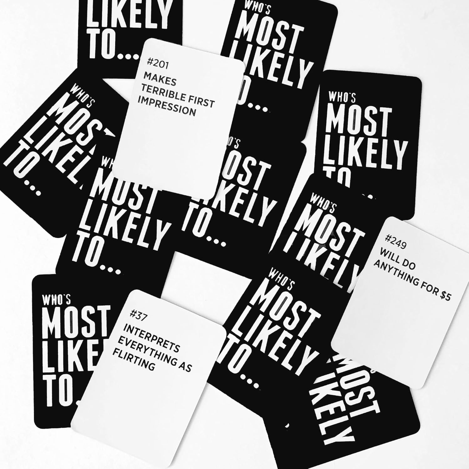 Delightful Party Game – Who’s Most Likely to… Kinda Clean Family Edition