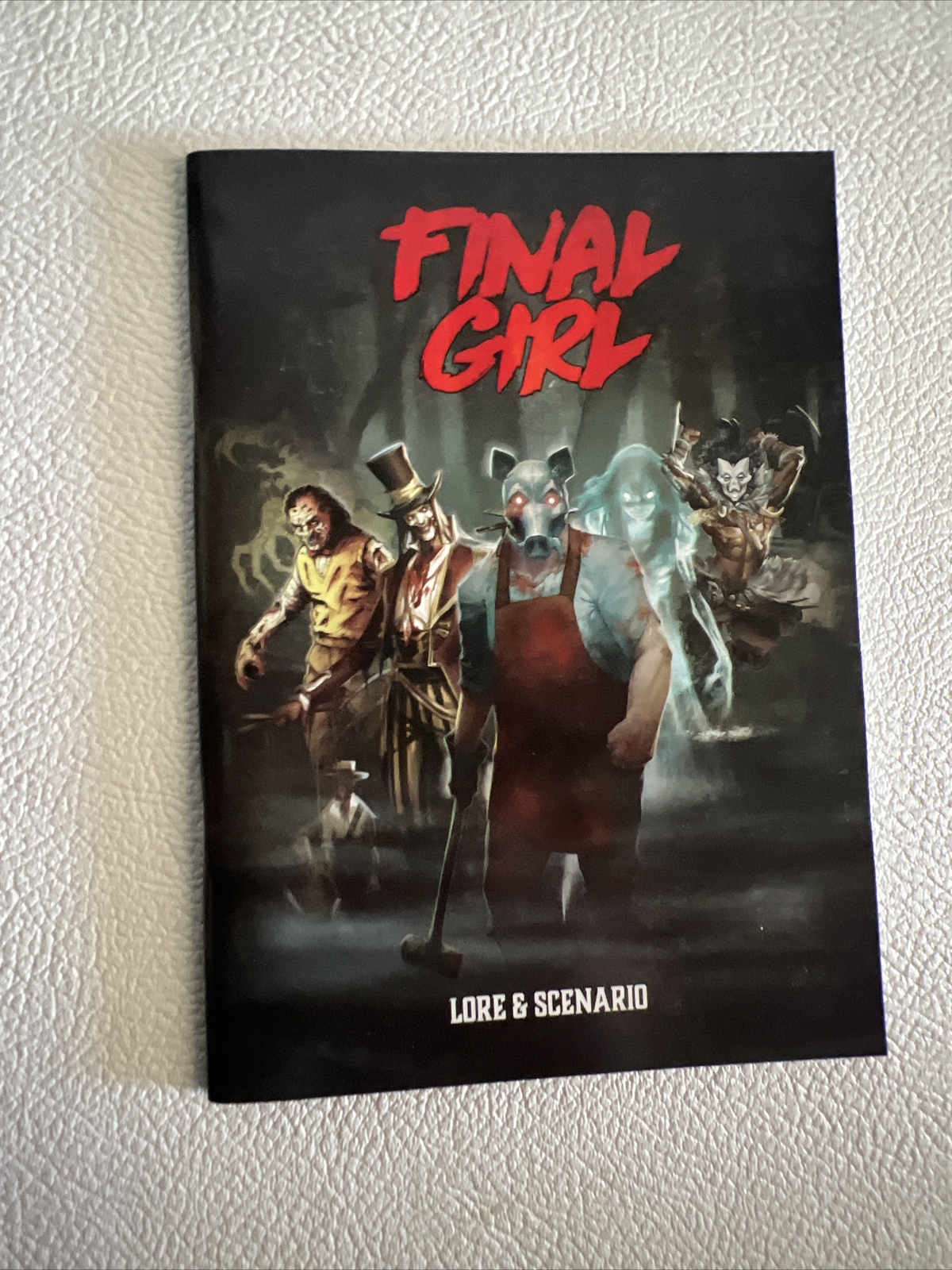Final Girl: Core Box, Lore & Scenario Book, Necronomicon Box Brand New!