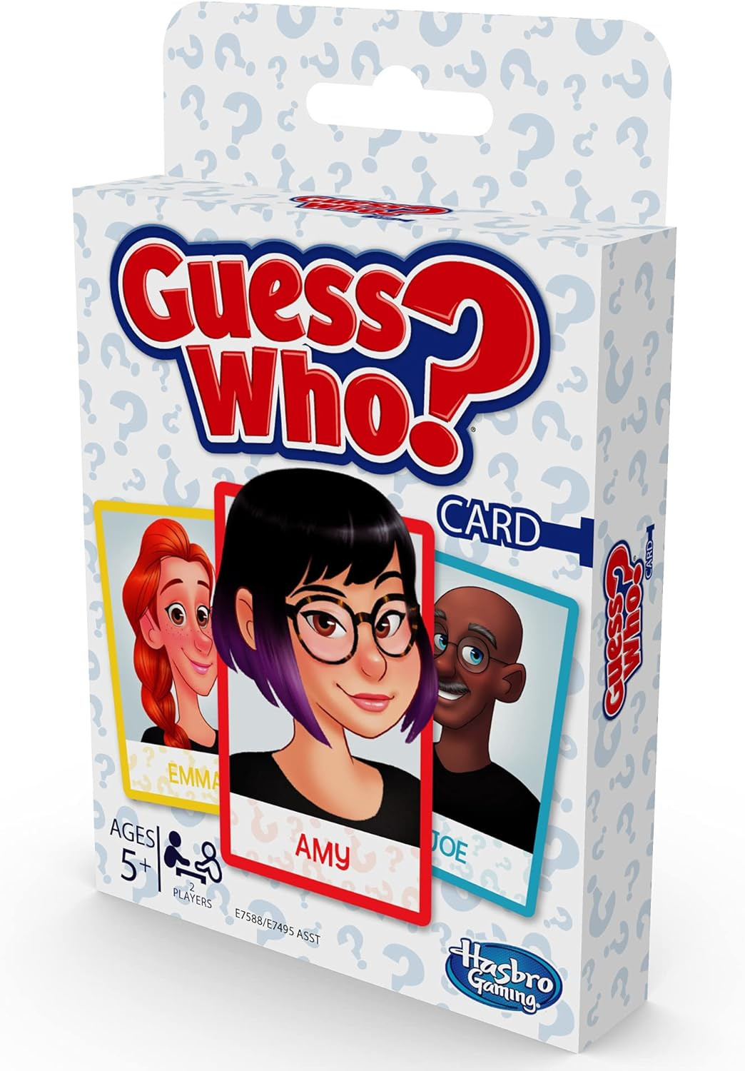 Guess Who? Card Game for Kids Ages 5 and Up, 2 Player Guessing Game