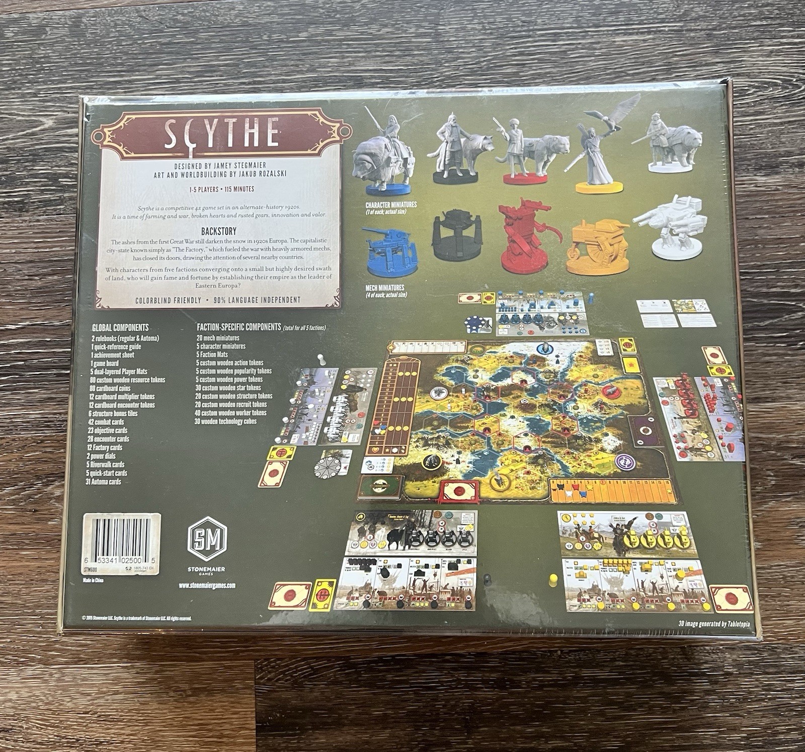 *New – Sealed* Scythe Stonemaier Games Board Game
