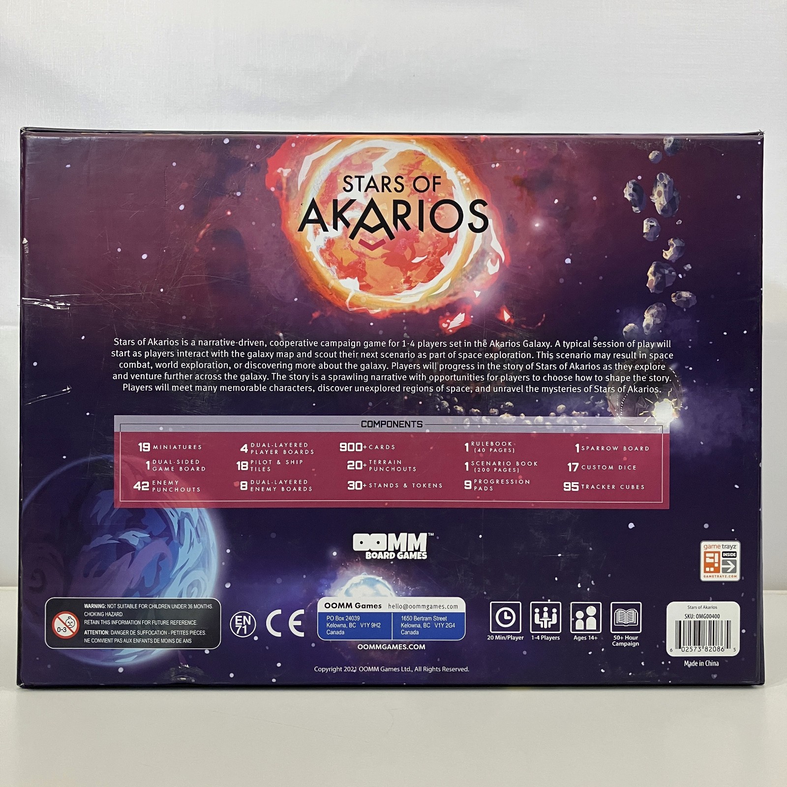 Stars of Akarios Strategy Narrative Campaign 2021 OOMM Games Brendan McCaskell