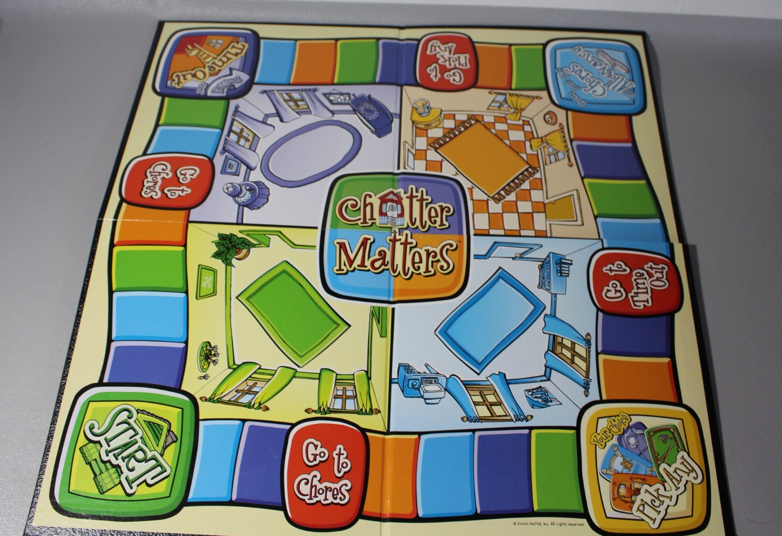 Chatter Matters Family Fun Game for 2 to 6 Players for Ages 8+ Complete- 2000