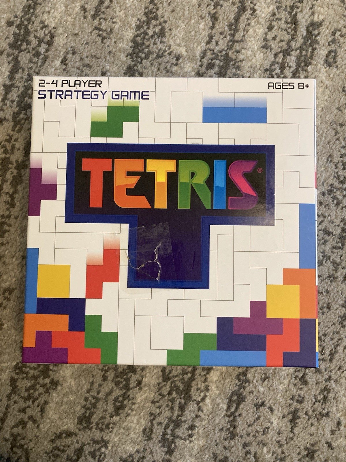 (Choice Of Replacement Parts) Tetris Strategy Game Board game Incomplete