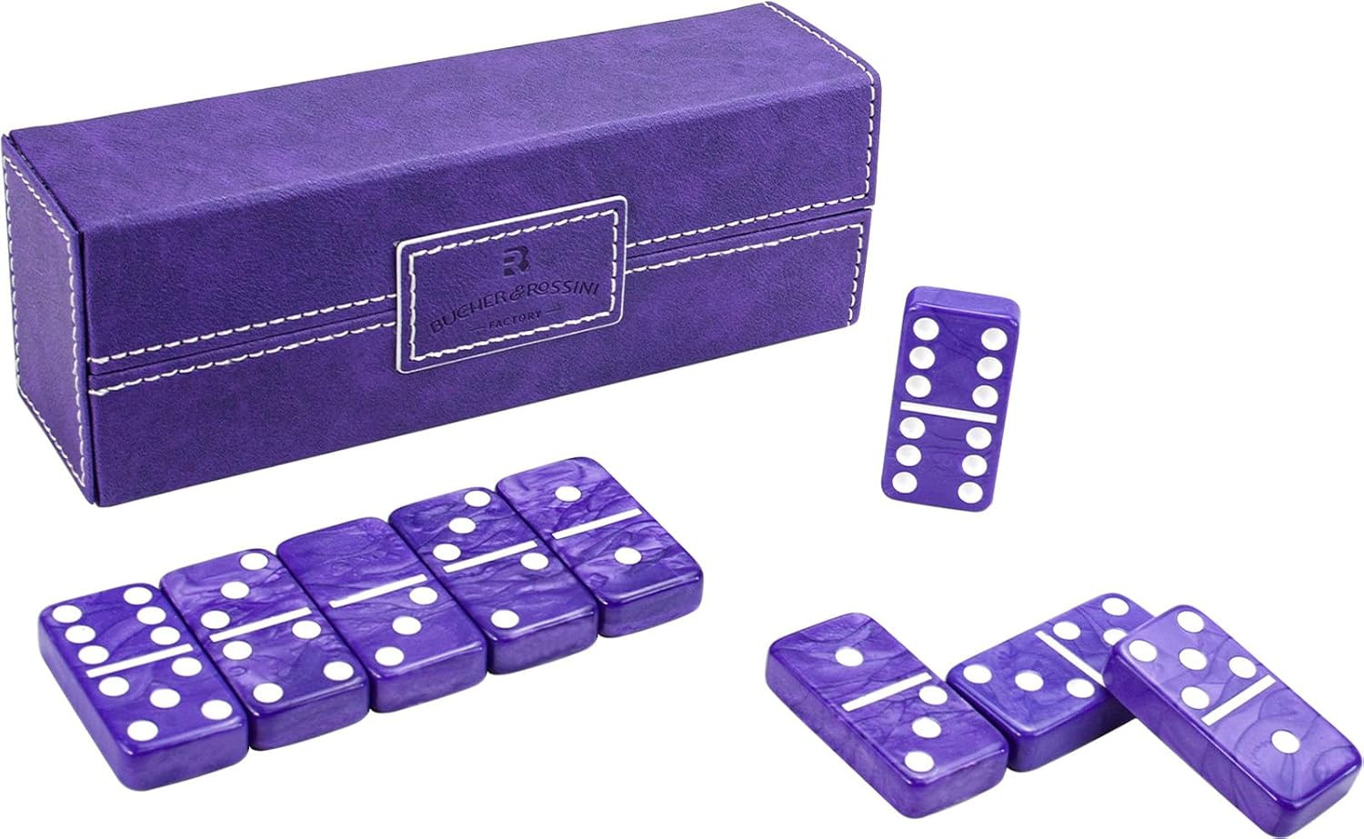Dominos Set for Adults – Double 6 Dominos – Dominoes Set for Kids and Adults – 2