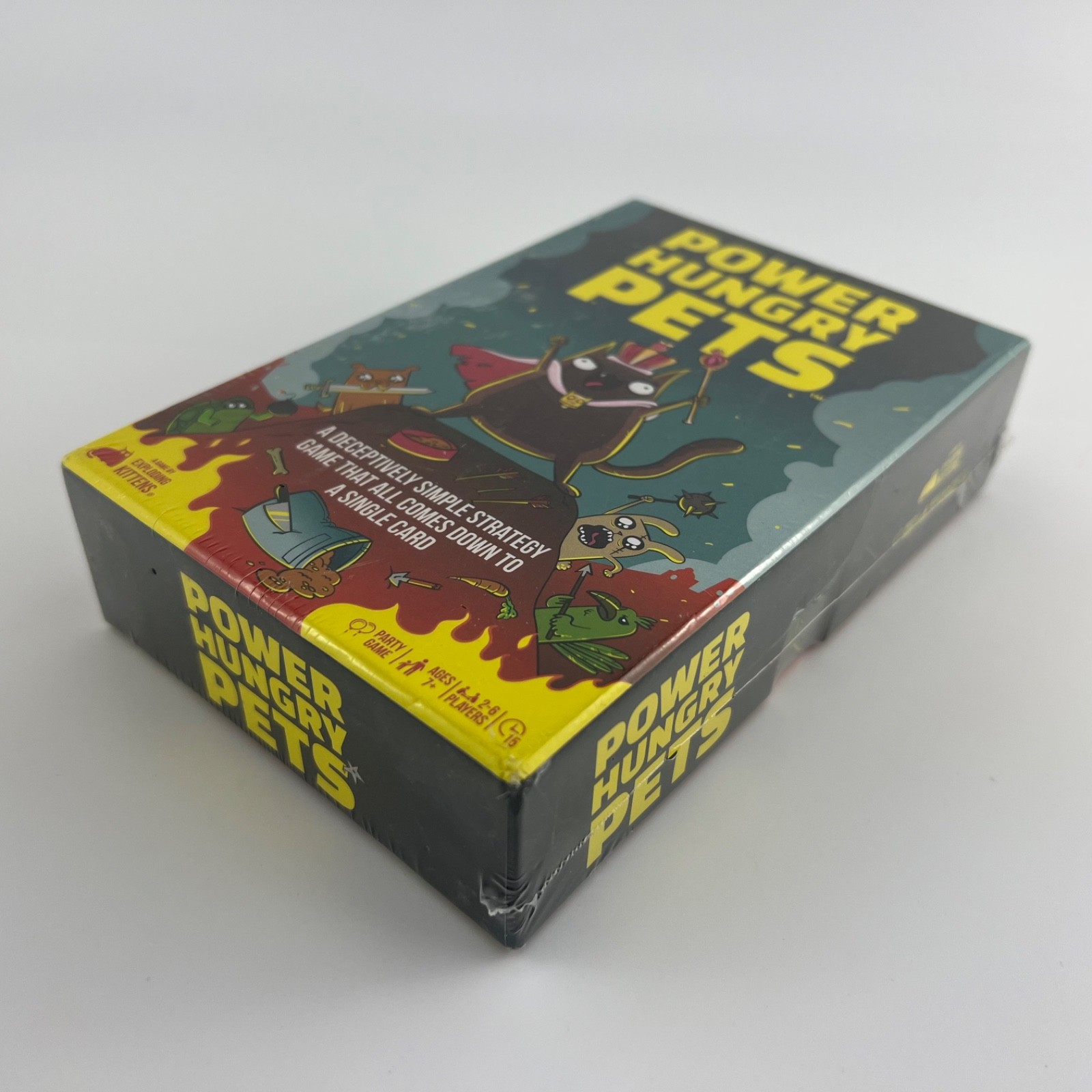 Exploding Kittens: Power Hungry Pets – Board Game