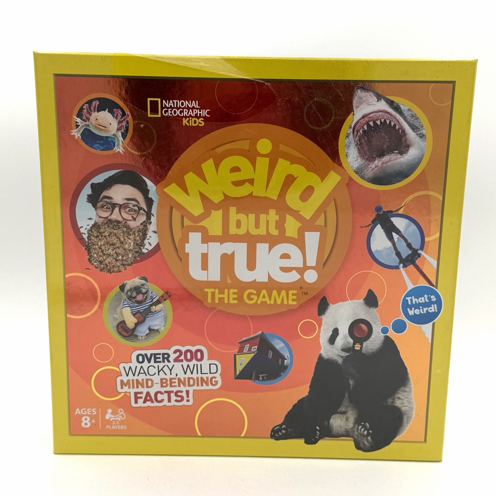 New Sealed Weird but true National Geographic Board Game