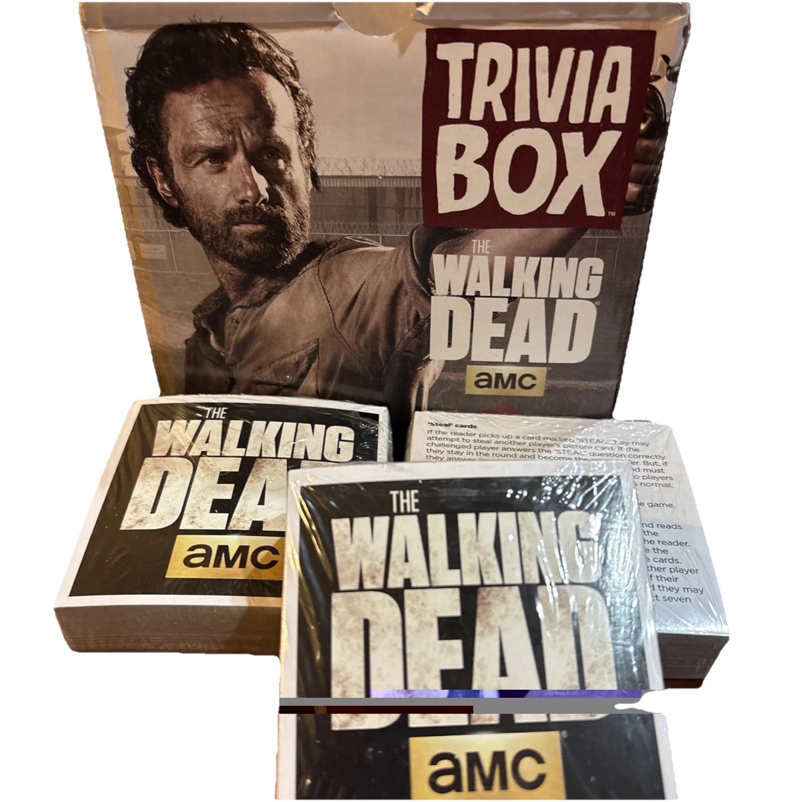 AMC The Walking Dead Trivia Game 2014 Edition Cards Factory Sealed