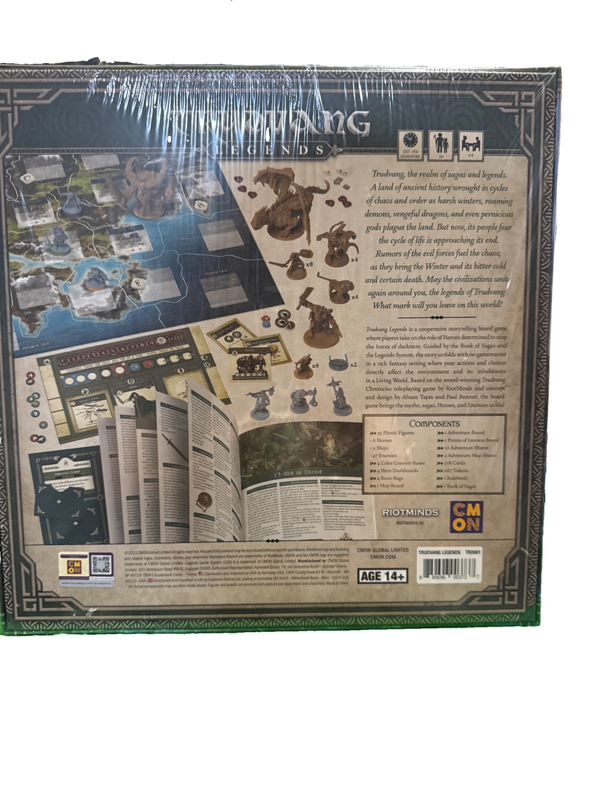 Trudvang Legends Core Fantasy Board Game New Factory Sealed