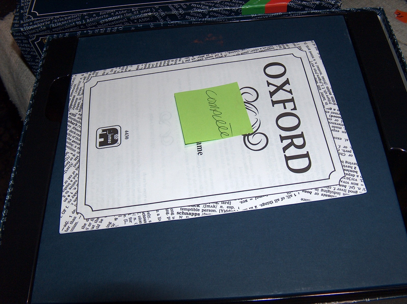 Oxford Board Game The Great Oxford Game of the English Language Complete
