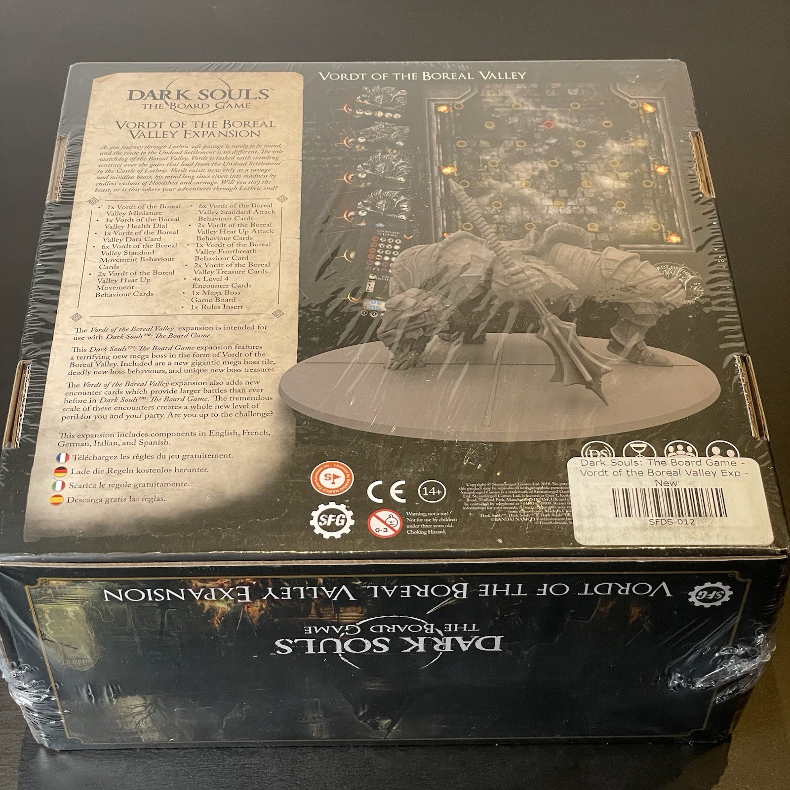 Dark Souls The Board Game Vordt of the Boreal Valley Boss Expansion Steamforged