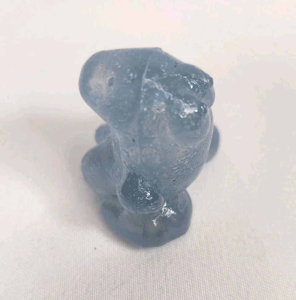 GOGO’S Vintage Solid Light Baby BLUE EGGY CRAZY BONES Classic Original 1996 1″