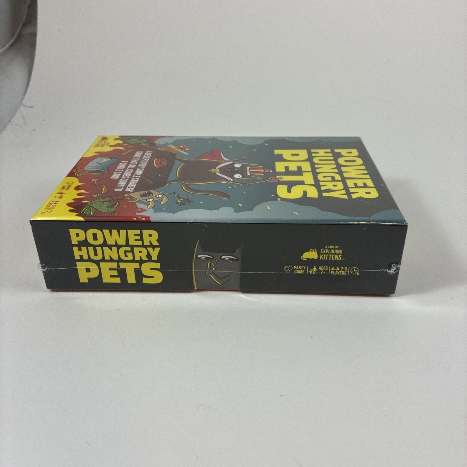 Kids Game Power Hungry Pets Game-Try To Outsmart Each Other 2-6 Players Ages 7+