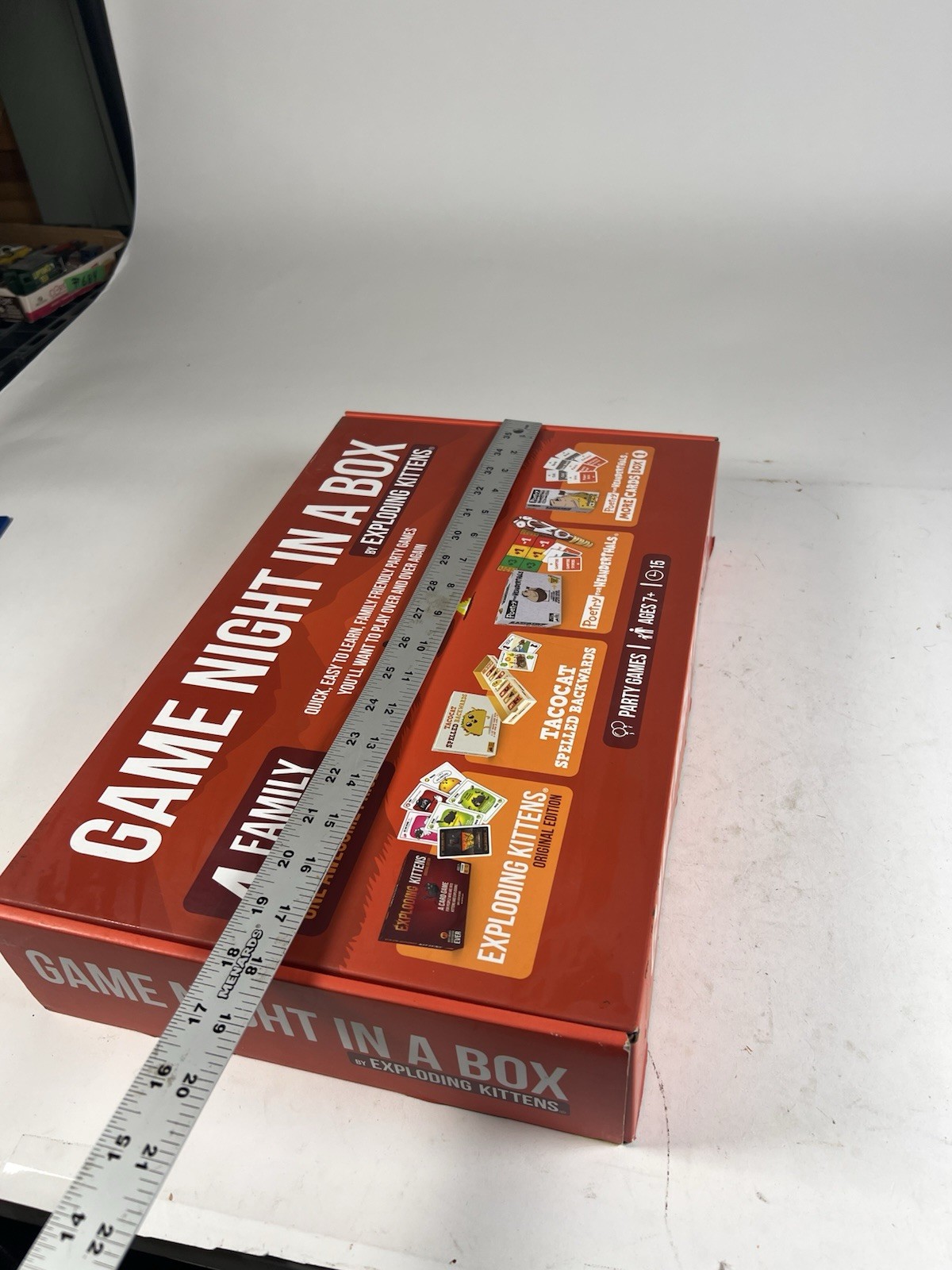 Exploding Kittens Game Night In A Box 4 Game Bundle Card Board Games New Sealed