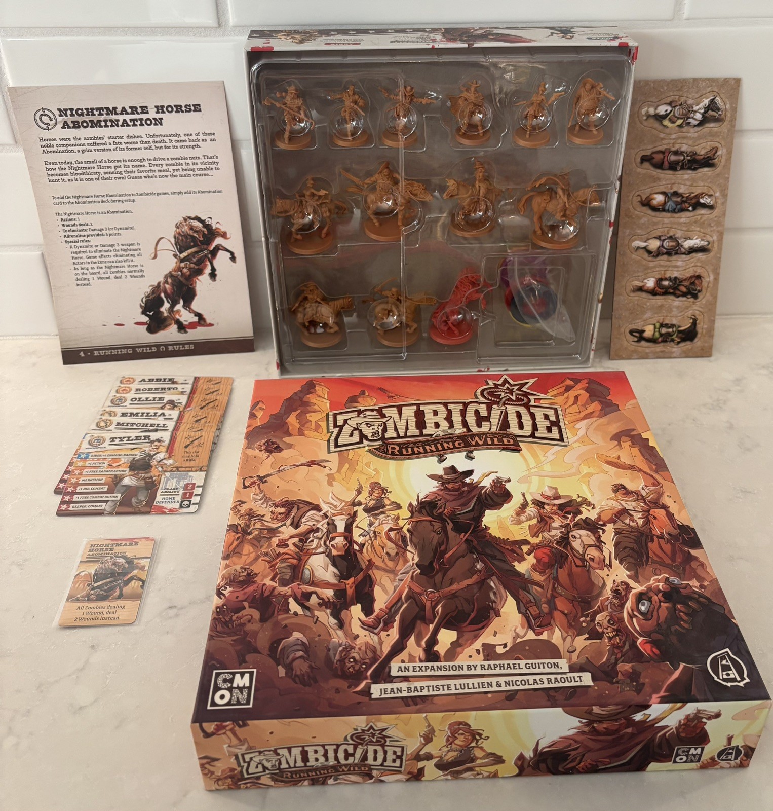 Zombicide: Undead or Alive All-In Kickstarter CMON New board game