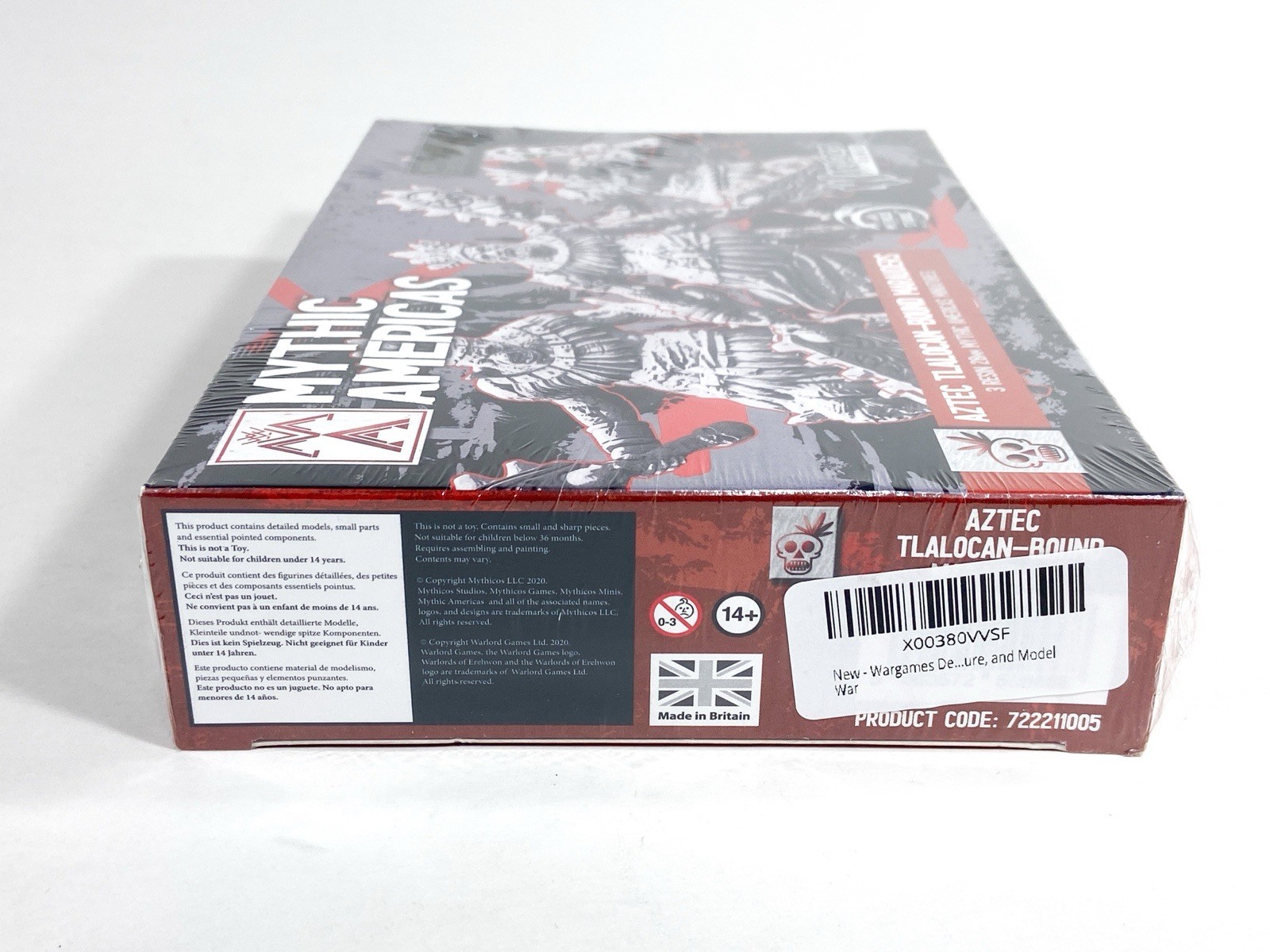 Mythic Americans Aztec Tlalocan-Bound Marauders Warlord Games Factory SEALED