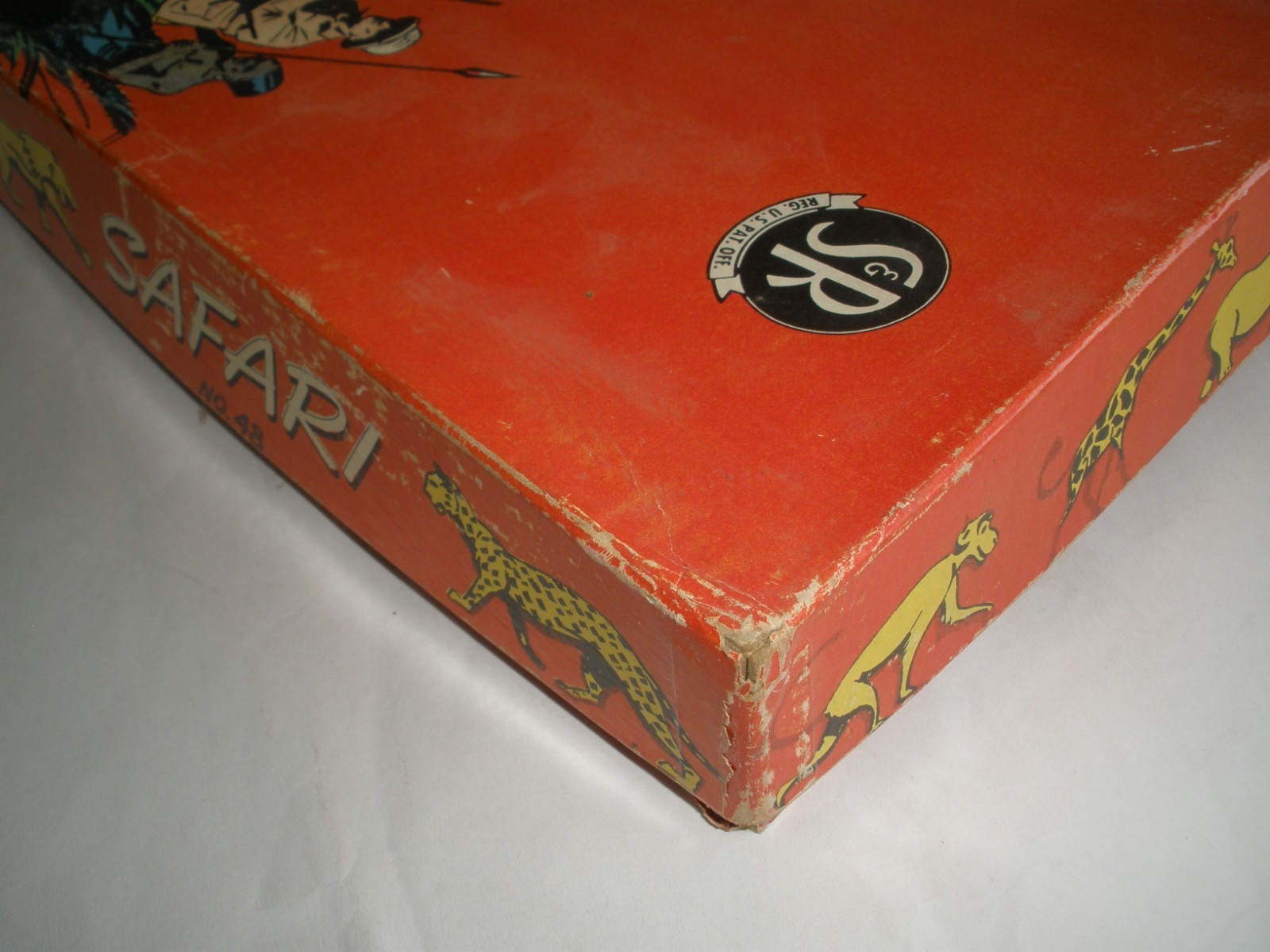 Safari ‘Hunting’ Board Game Selchow & Righter Co. Vintage 1950 – COMPLETE