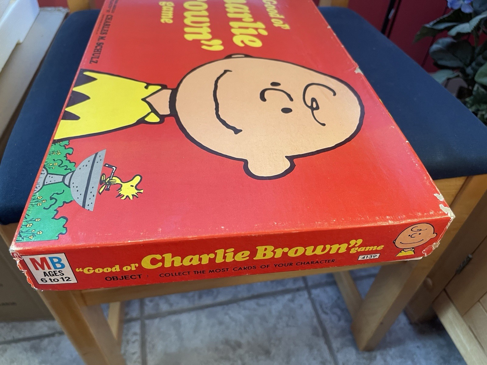 1971 GOOD OL’ CHARLIE BROWN Board Game Milton Bradley Peanuts Family Fun Vintage