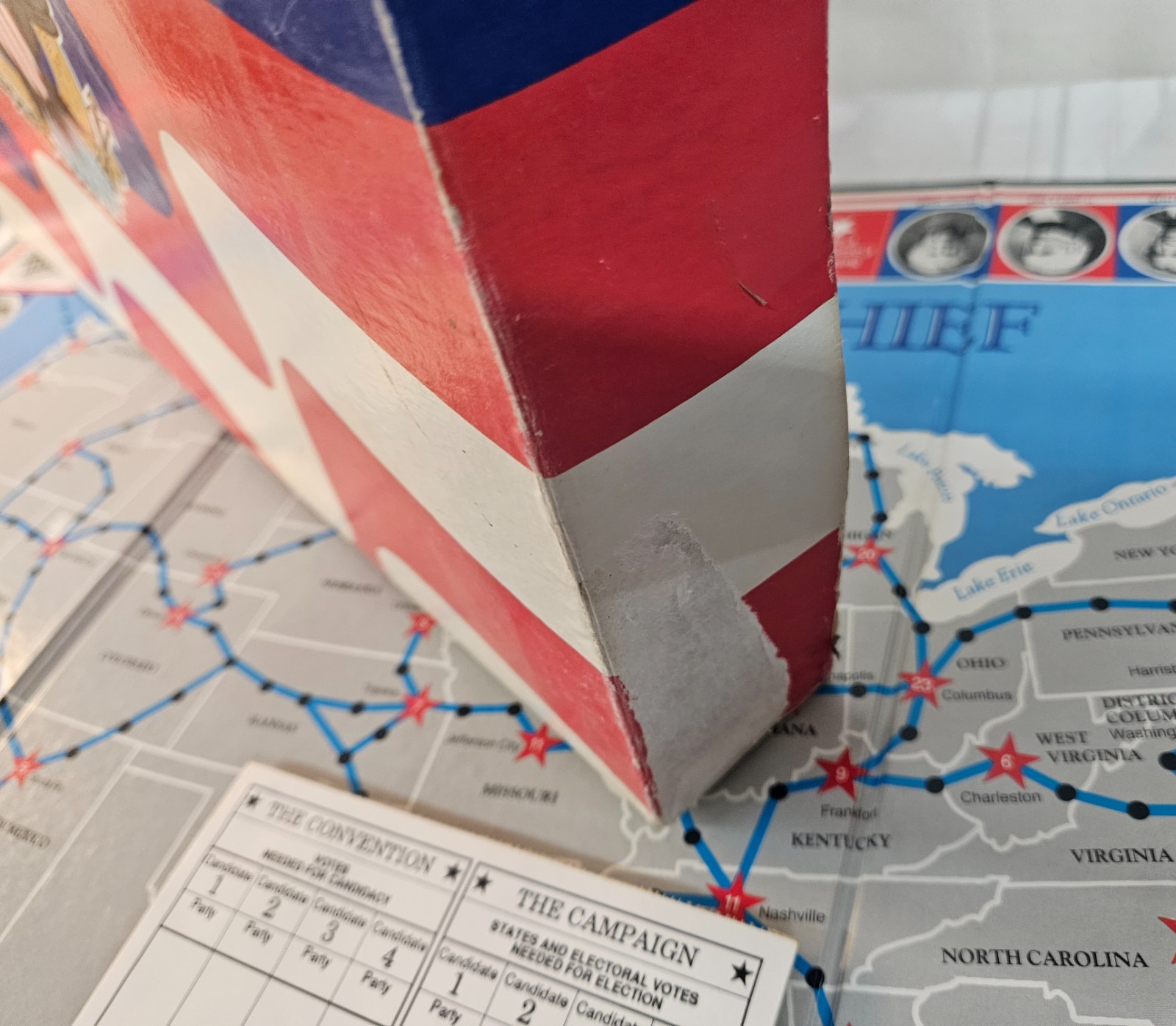 CIB 1987 Hail To The Chief Board Game by Aristoplay in NICE Condition