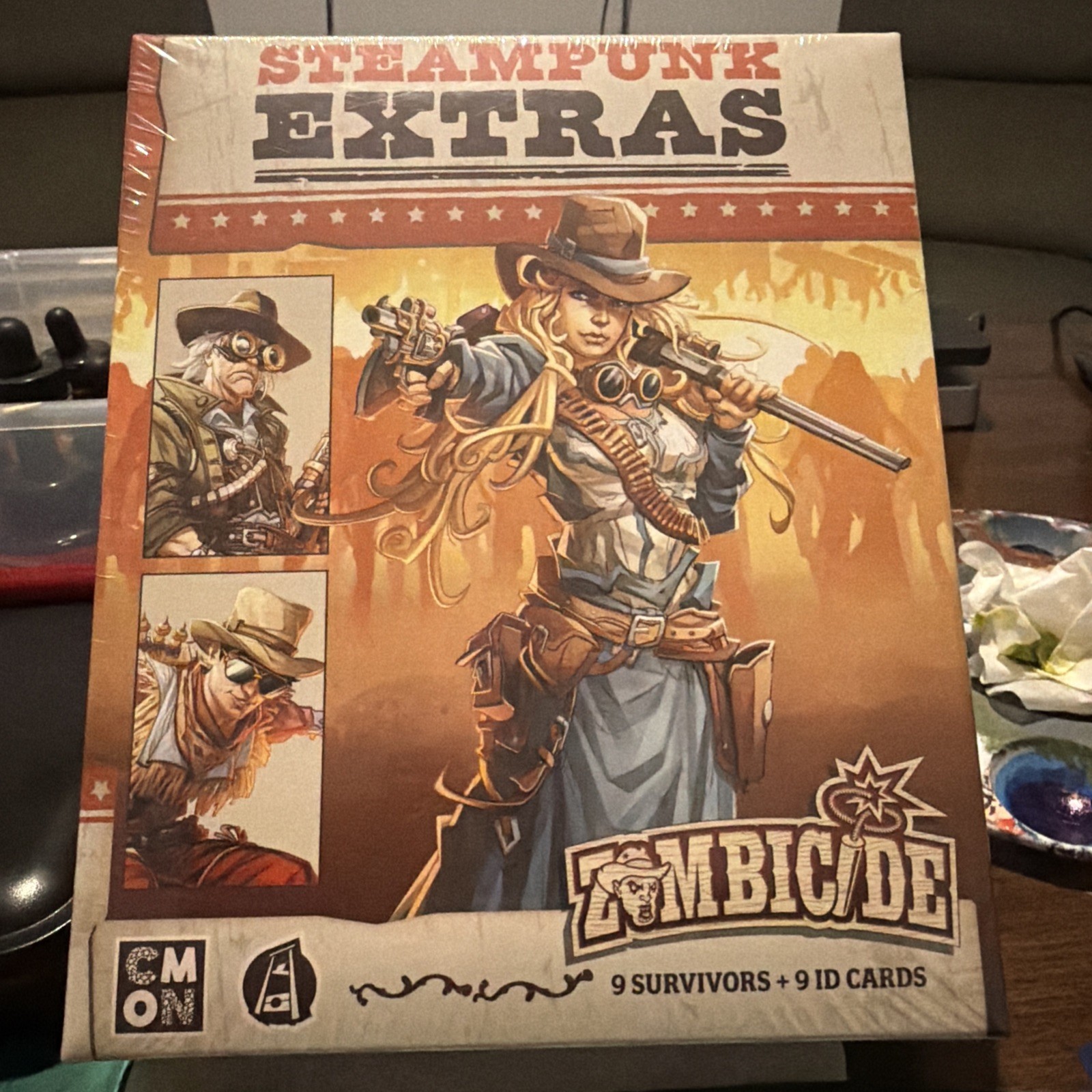 Zombicide: Undead or Alive – Steampunk Extras (Kickstarter Extras) – Brand New!