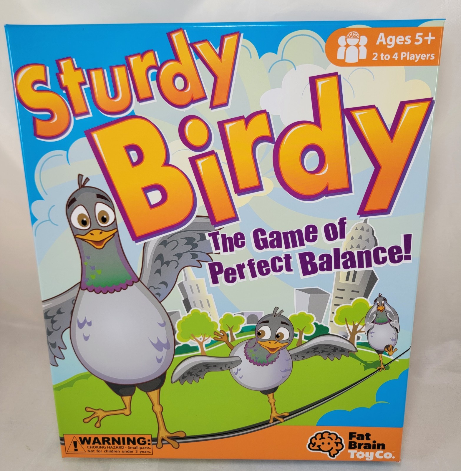 Sturdy Birdy Kid Game of Perfect Balance COMPLETE Fat Brain Toy Co