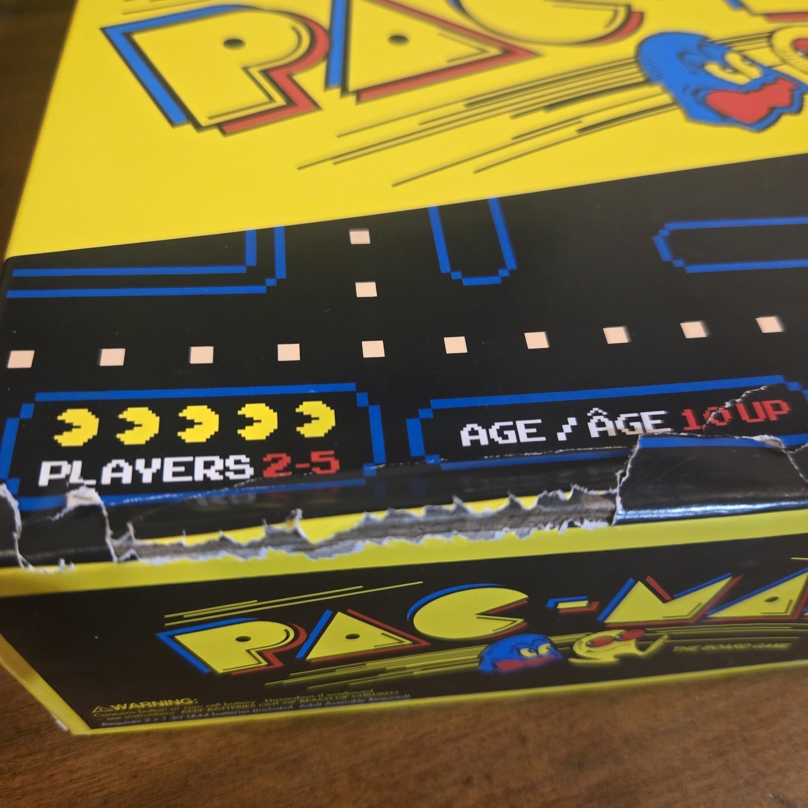 Pac Man The Board Game Classic Arcade Table Top Game 100% Complete