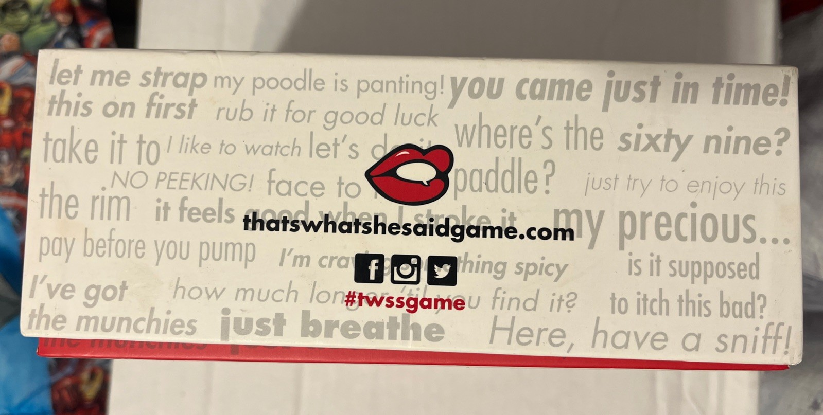 That’s What She Said The Party Game of Twisted Innuendos – TWS13777245