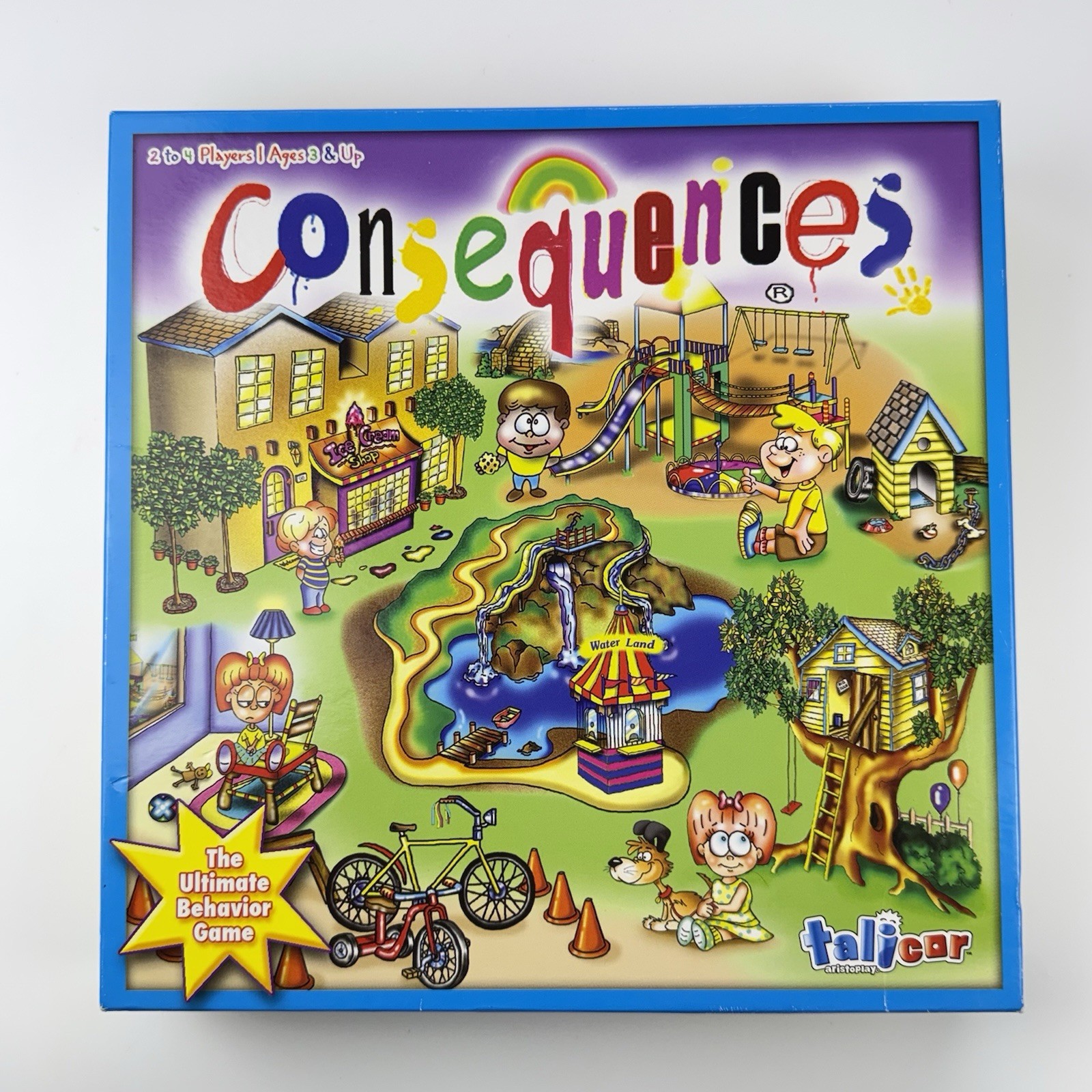 Talicor Consequences – The Ultimate Behavior Board Game for Preschoolers Age 3+