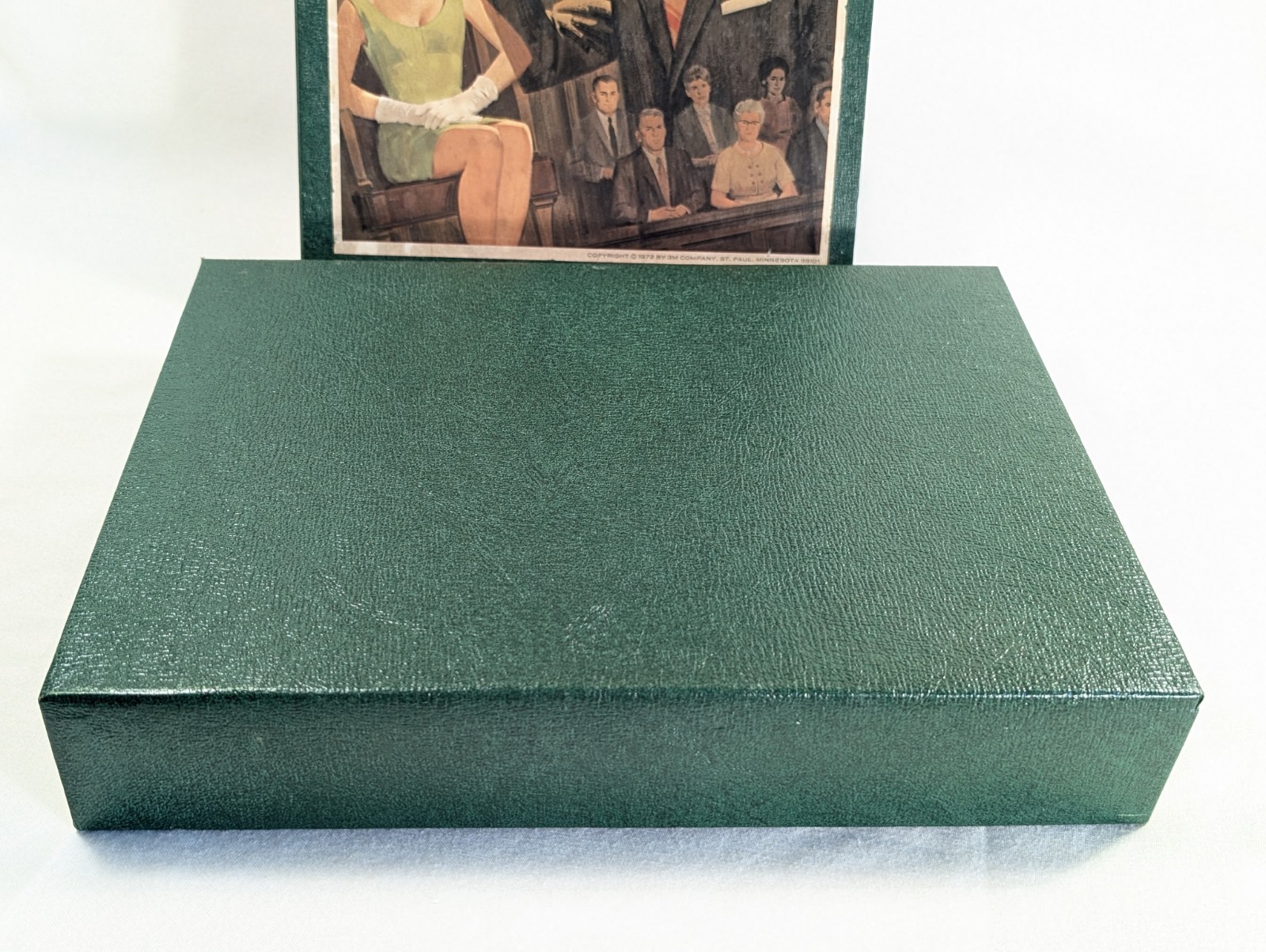 Vtg 3M Bookshelf Game POINT OF LAW Role-playing Involvement Open Box Unused 1972
