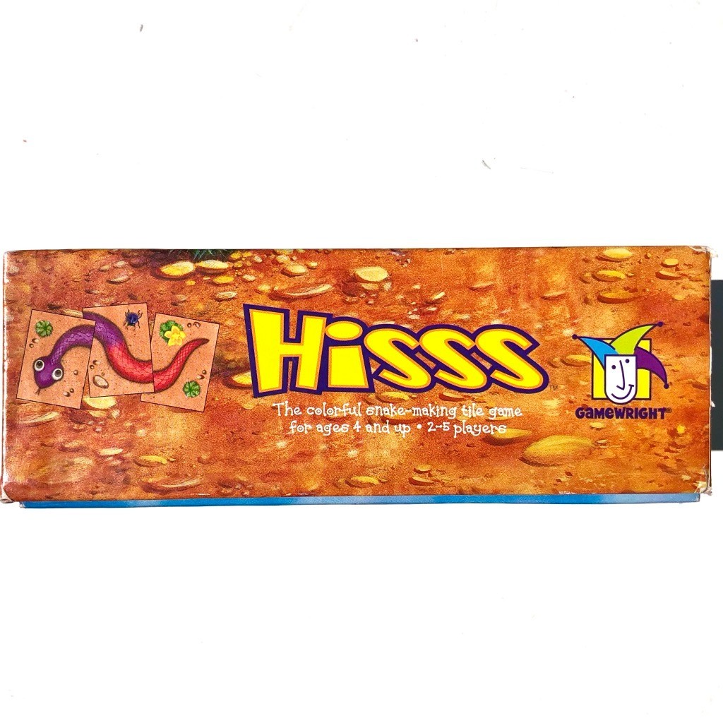 HISSS Colorful Snake Making Tile Matching Game Gamewright Complete 2006 AS IS
