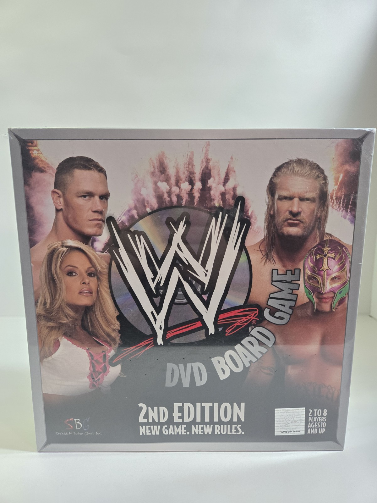 WWE DVD Board Game Specialty Board Game SPG 2nd Edition Raw WWE Smackdown Sealed