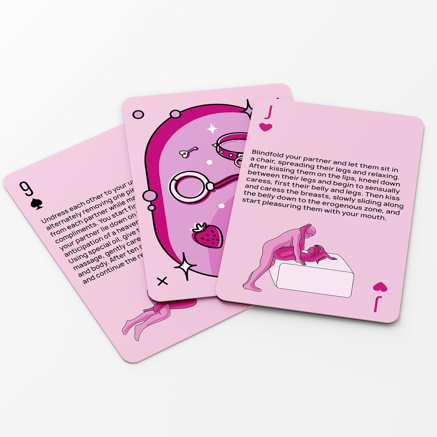 AURABOX Card Game for Couples with Adult Sexual Position: Pink (Level5)