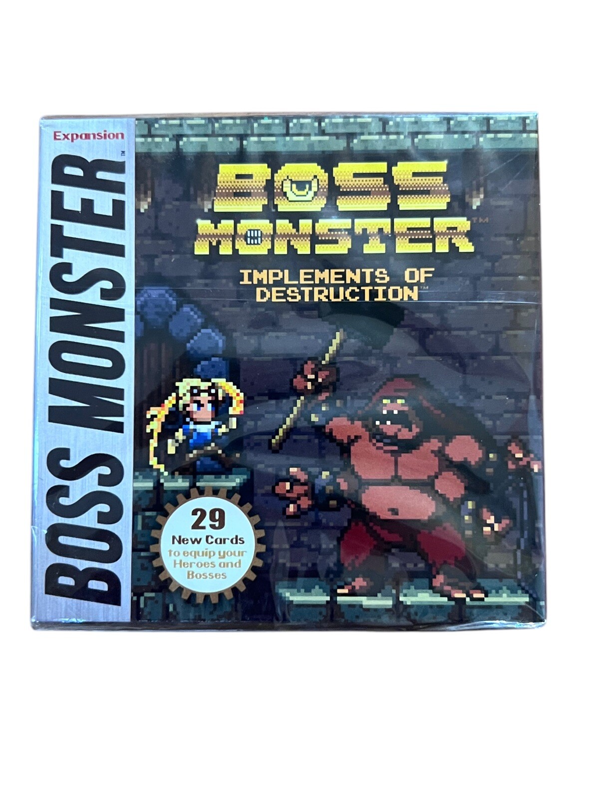 Boss Monster Implements Of Destruction Expansion New Sealed 29 Cards Included