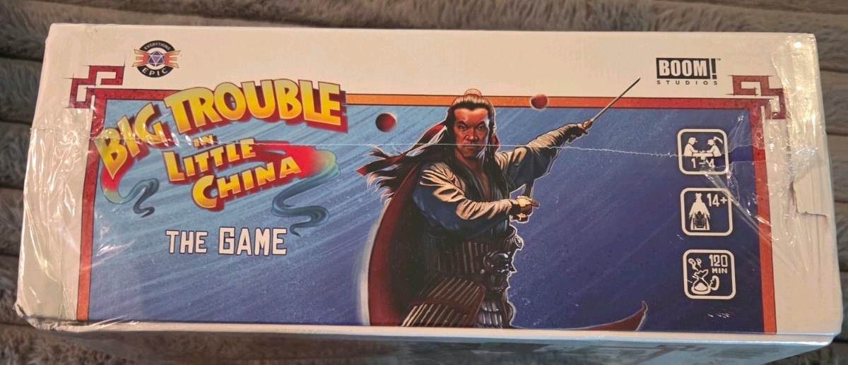 Big Trouble in Little China The Game New Sealed (with some box damage)