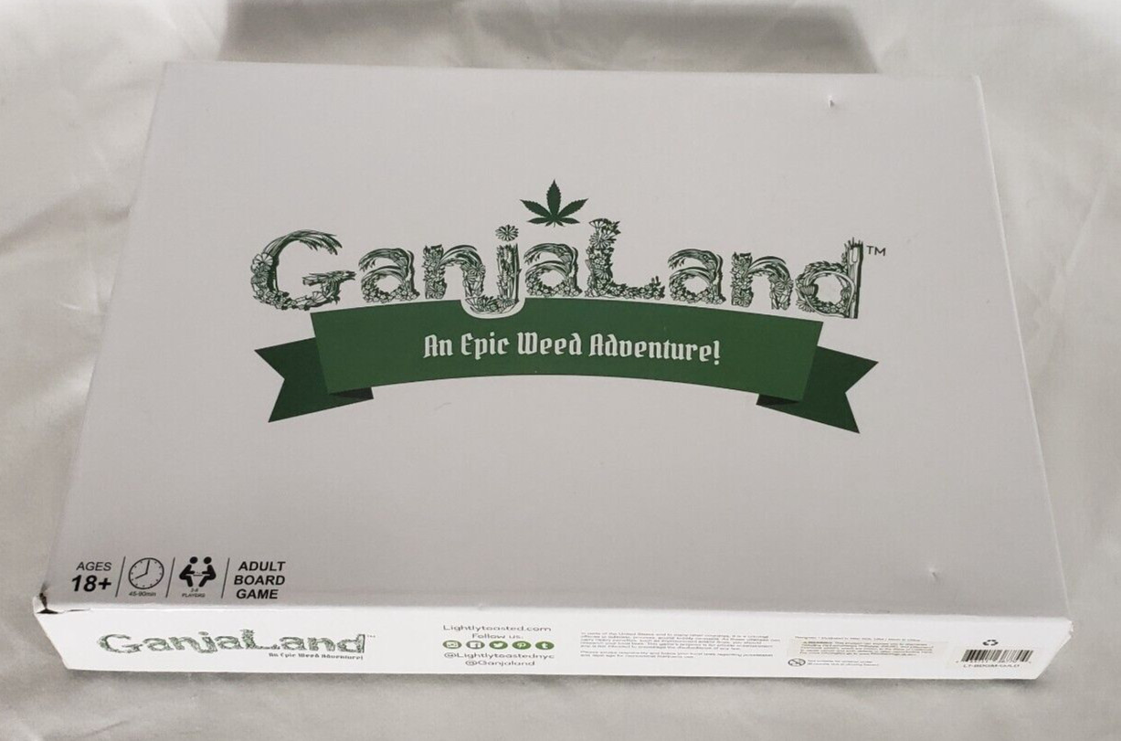 GanjaLand an EPIC Weed Adventure Board Game – 100% Complete