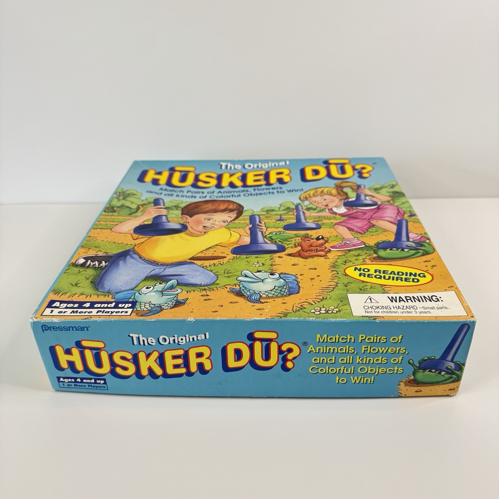 The Original Husker Du Matching Board Game Pressman Vintage 2000 – Complete
